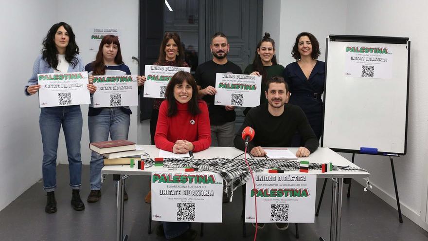Docentes por Palestina de Navarra diseñan unidades didácticas para concienciar sobre el genocidio