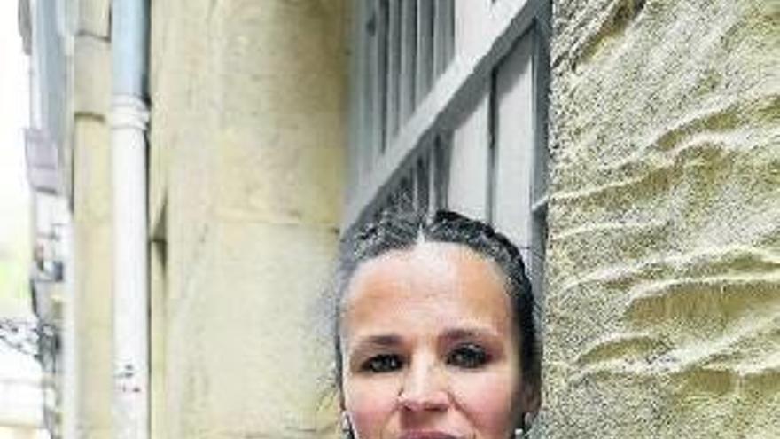 Nerea Arrien idazlea, atzo.