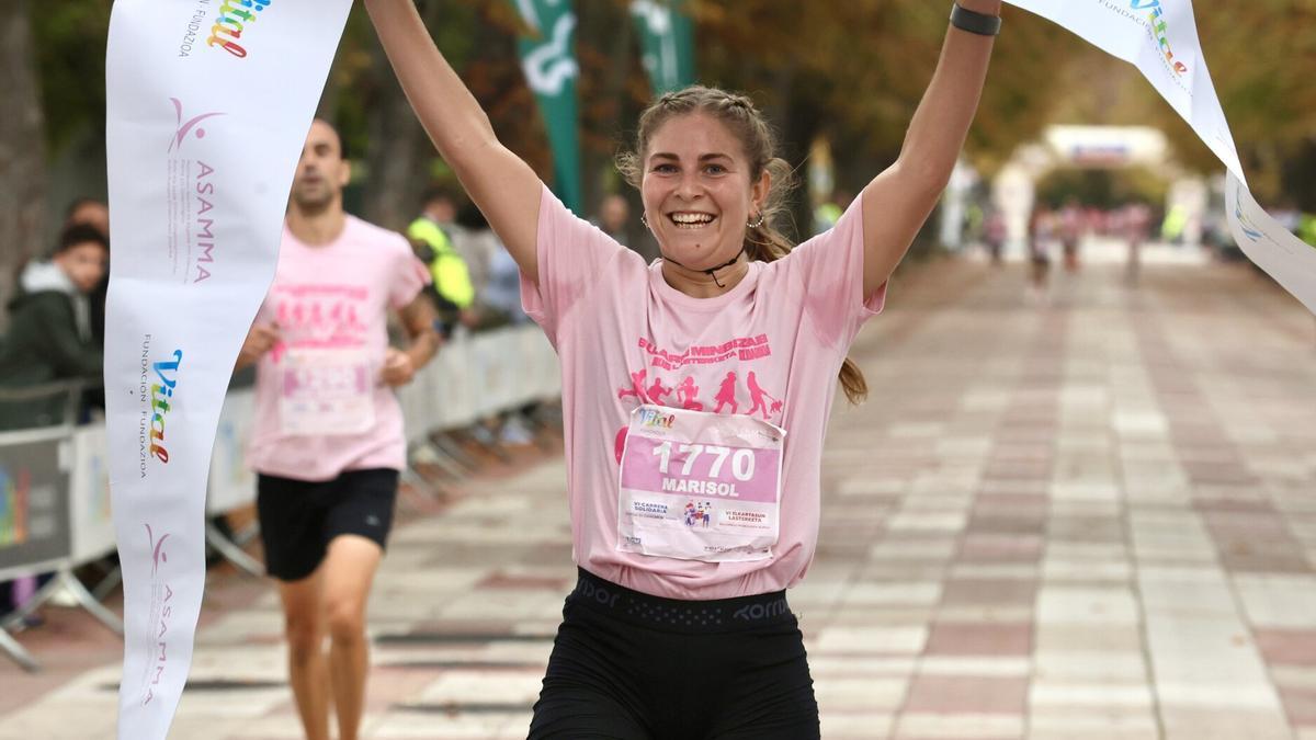 Marisol Gómez de la Torre ganadora de la categoría femenina.