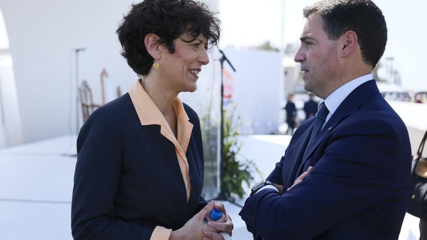Pradales reivindica en la visita del Papa la solidaridad migratoria de Euskadi y Canarias