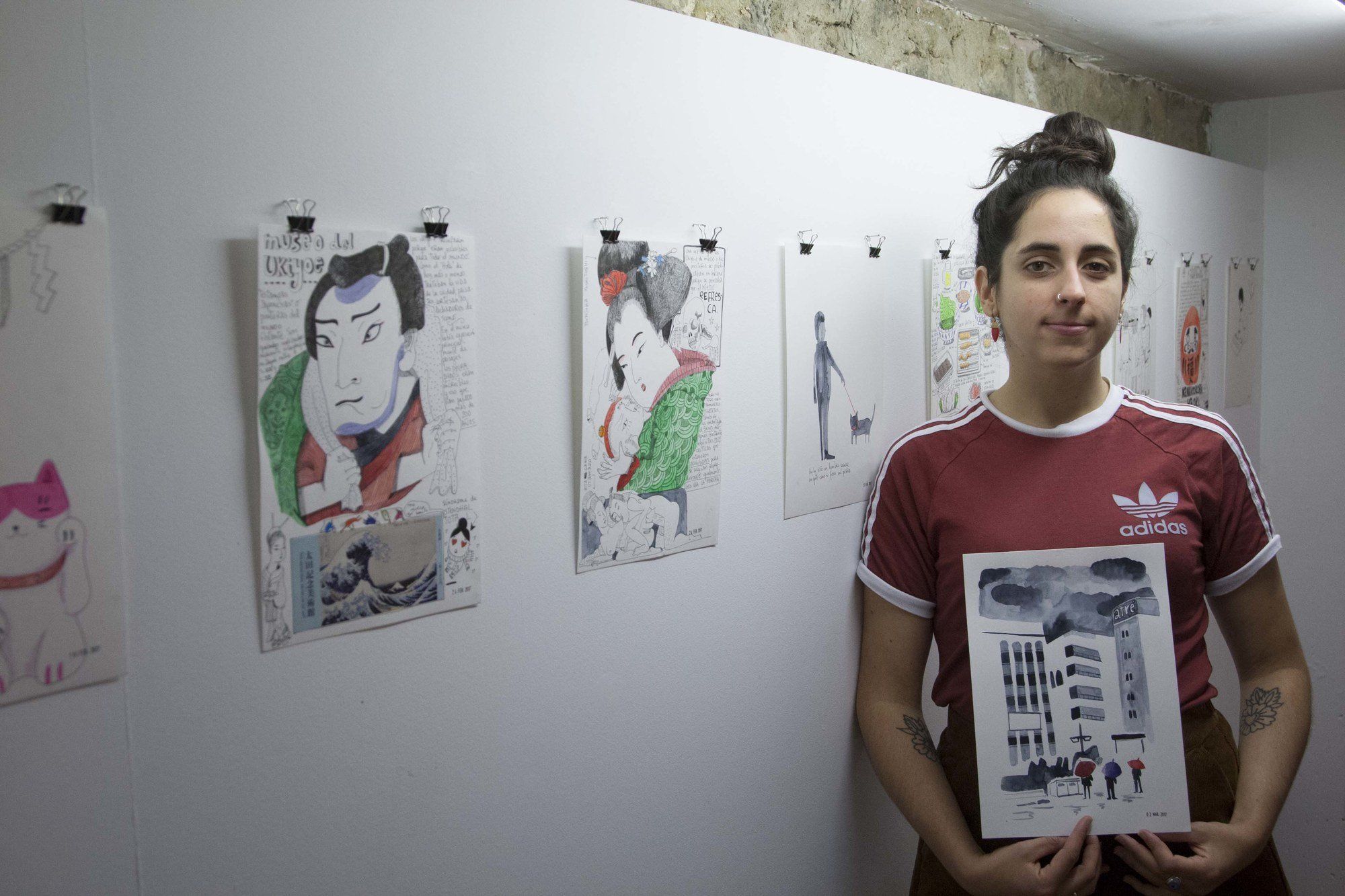 En imágenes: La ilustradora Amaia Arrazola