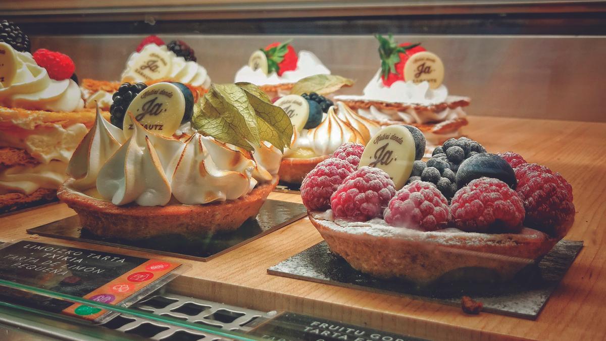 Varios de los postres que ofrece Zoom Café