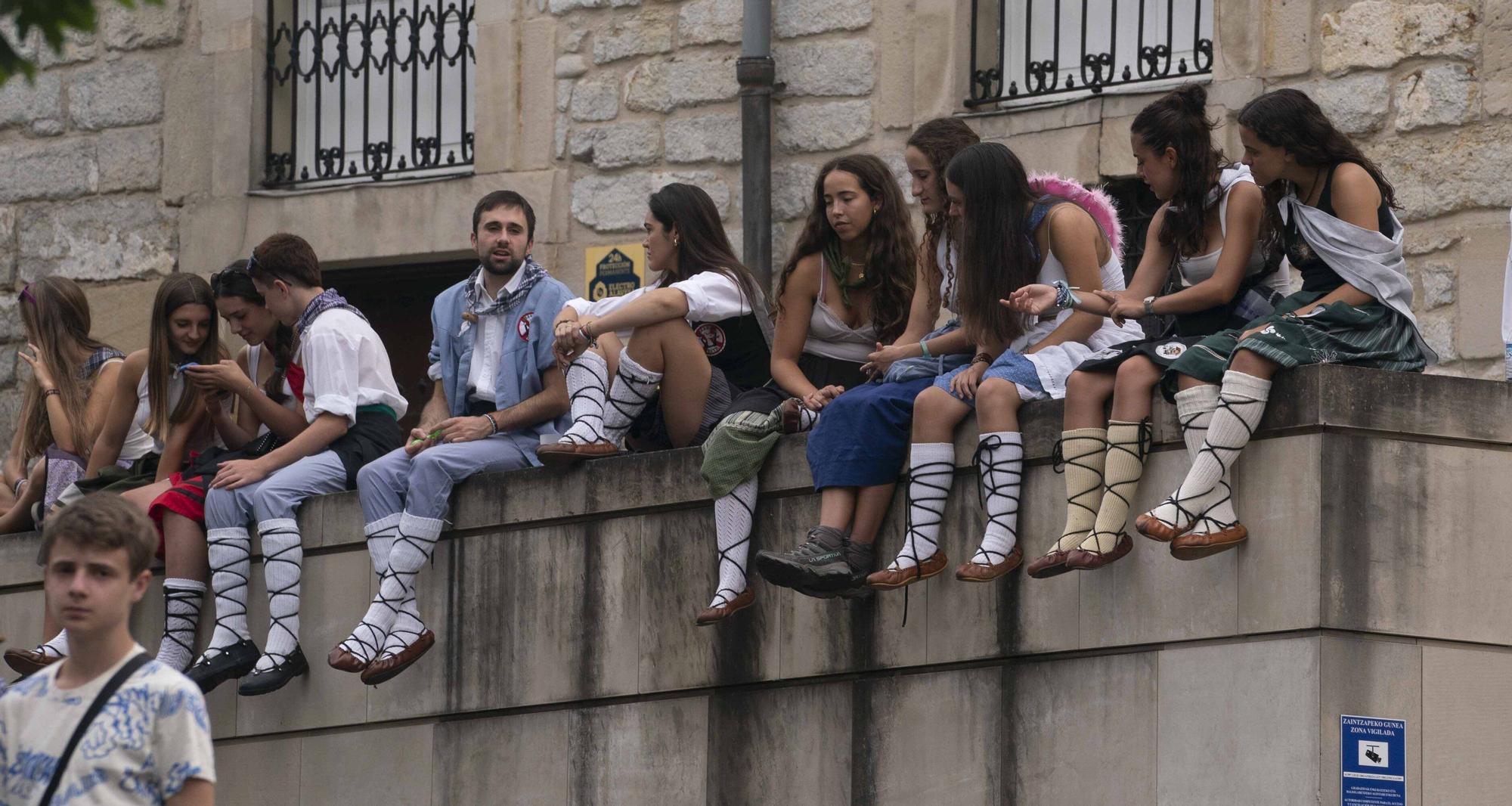 En imágenes: Las Goitiberas recorren Vitoria