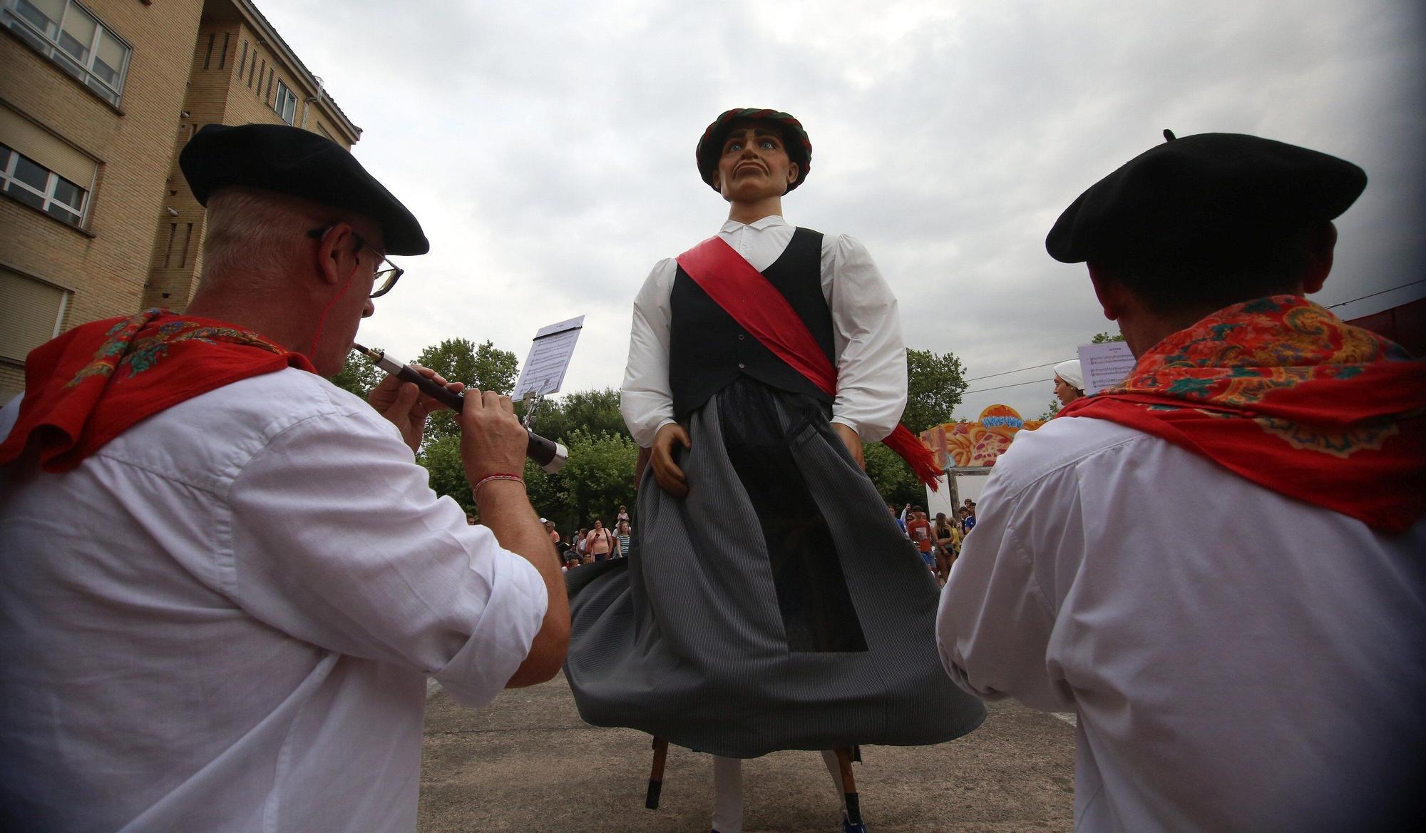 Fotos del chupinazo de Berriozar