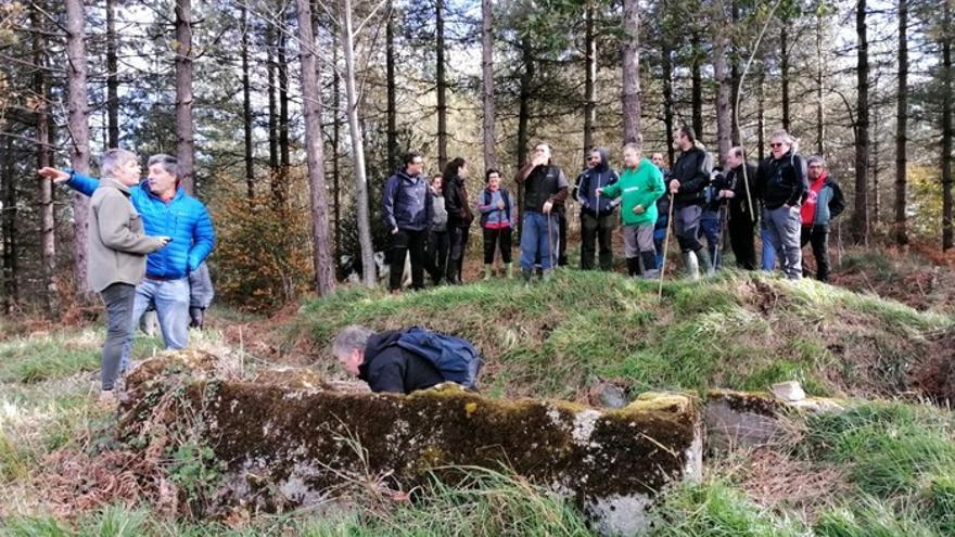 Recuperación y memoria en Angiozar: presentación del recorrido por las trincheras y &#039;Munaortuko bunkerra&#039;