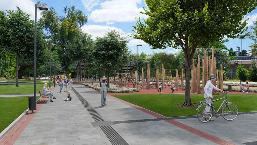 Una exposición muestra cómo será Zaramaga tras la reforma