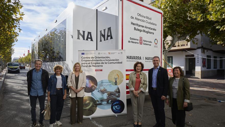 El Gobierno de Navarra lleva el empleo a la Ribera con una oficina itinerante