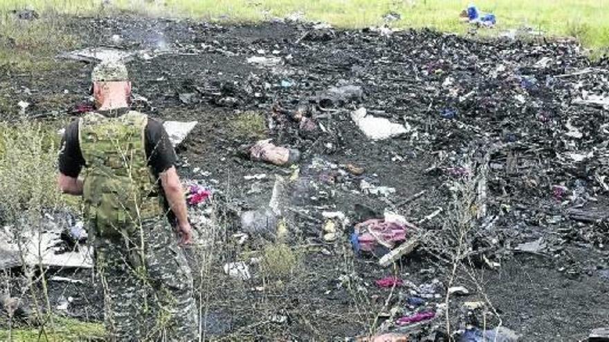 EEUU dice que  el avión fue derribado por los prorrusos