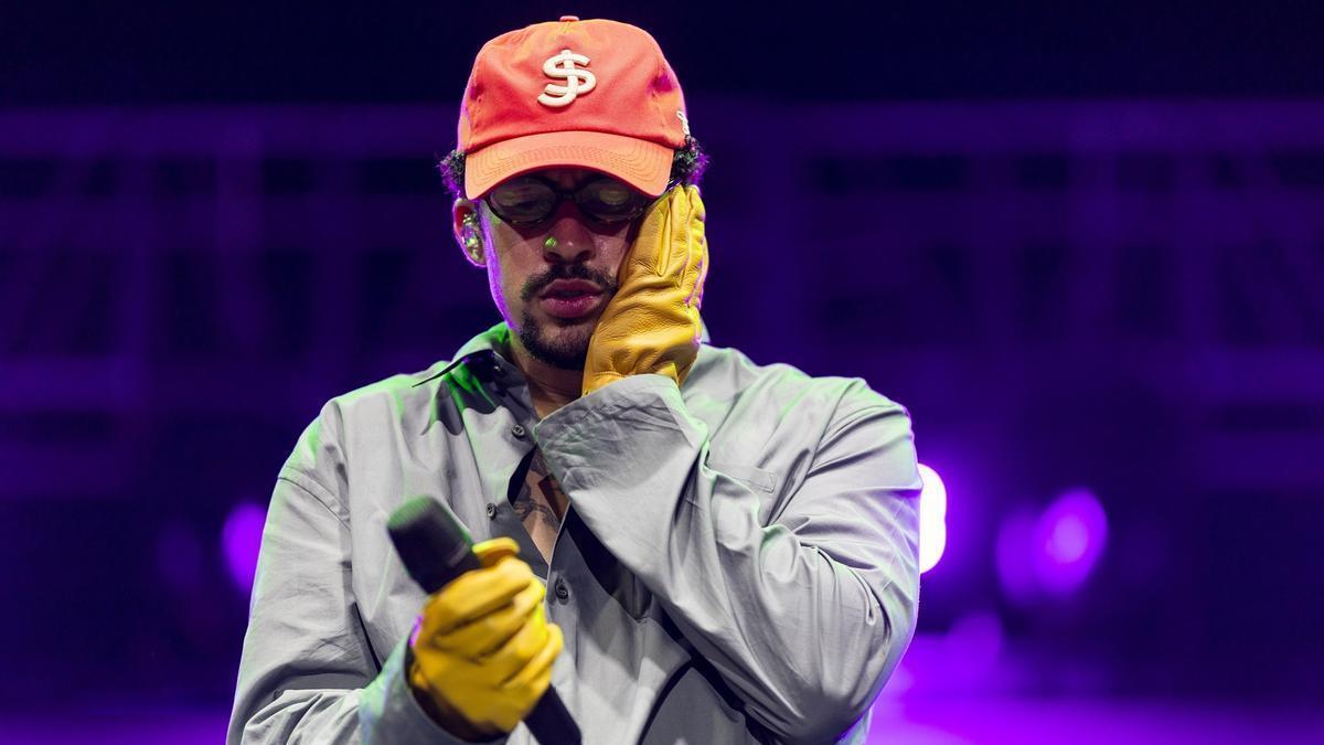Bad Bunny, en una actuación.