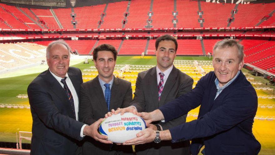El 12 de mayo a las 17.45 horas, la gran final de rugby en Bilbao