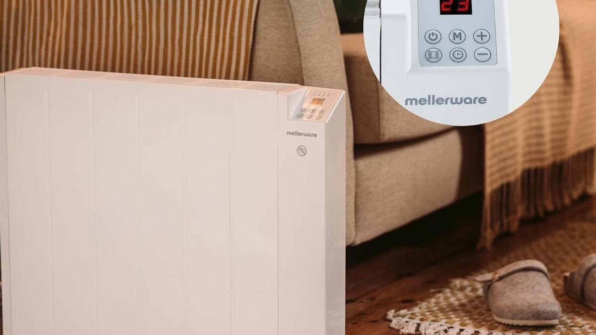 Perspectiva del emisor térmico Comfy Mellerware de Amazon