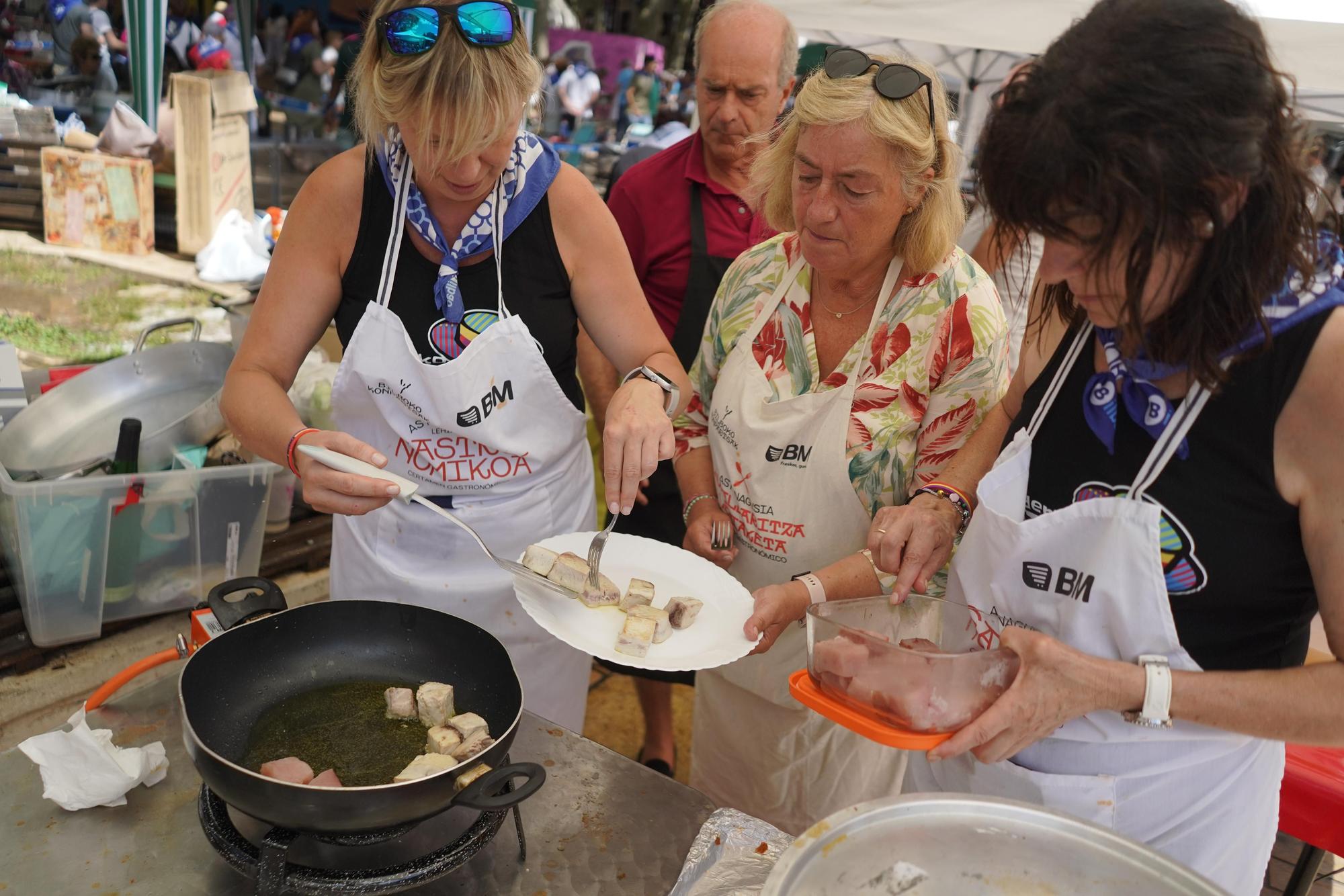 En imágenes: buen tiempo y gran ambiente en el último fin de semana de Aste Nagusia
