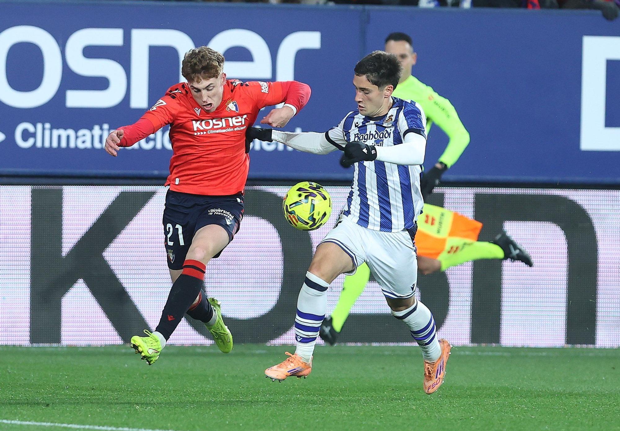 Osasuna - Real Sociedad, en las fotos de Oskar Montero