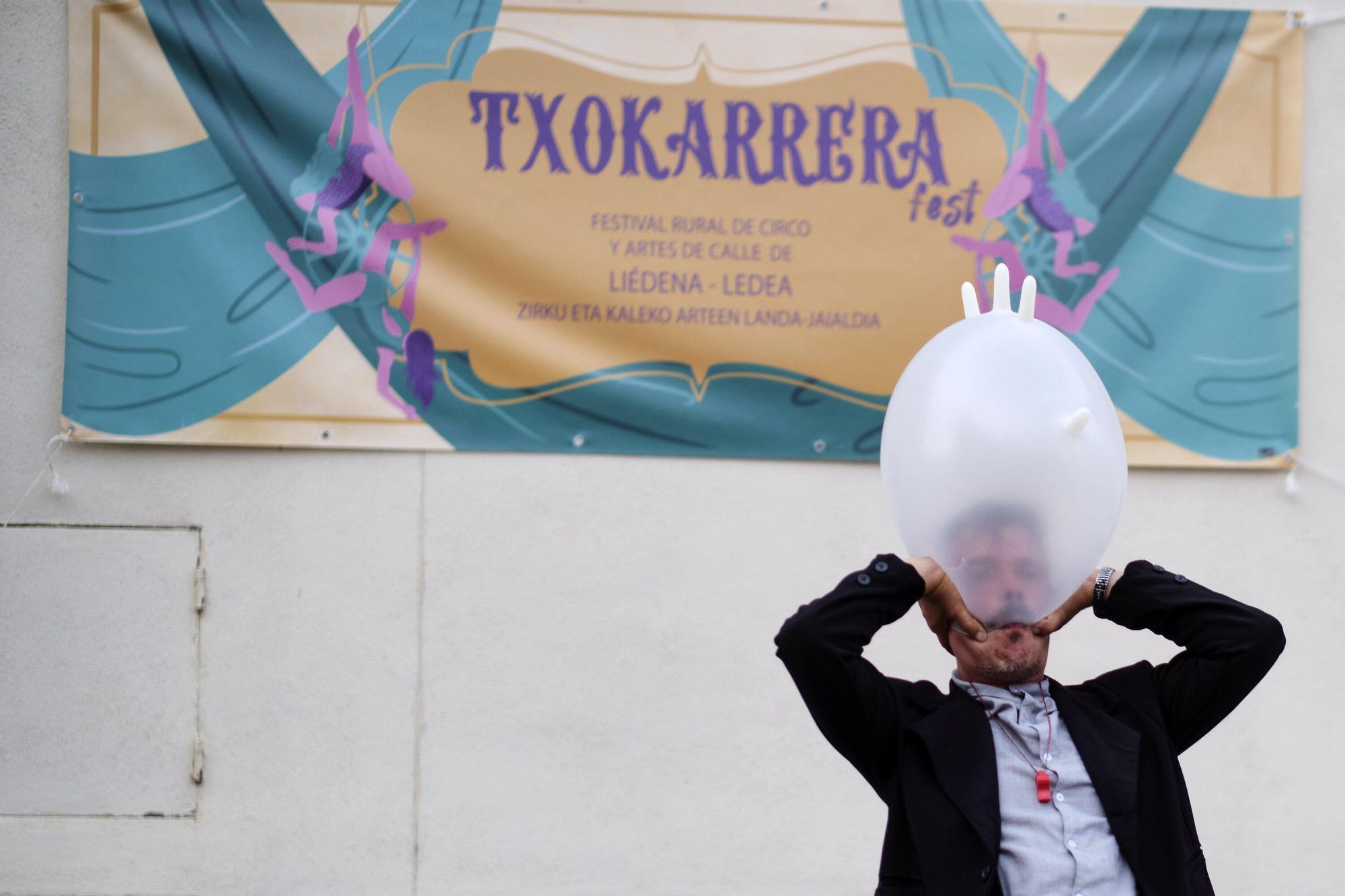 Imágenes del Txokarrera Fest de Liédena