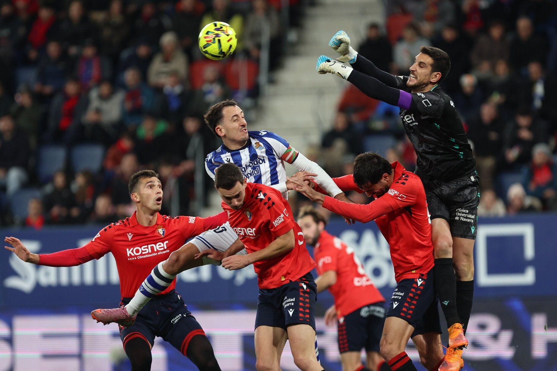 Osauna - Real Sociedad: Las mejores imágenes del partido