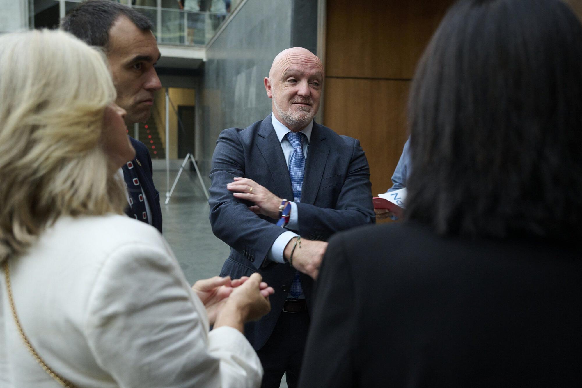 Fotos del pleno del Parlamento de Navarra (primero del curso 2025-26)