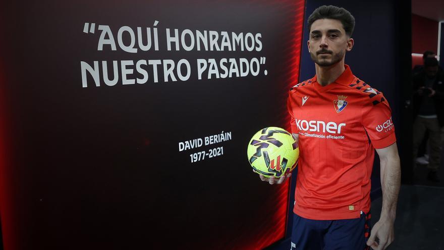 Raúl Moro: "Osasuna es el sitio adecuado para recuperar mi confianza"