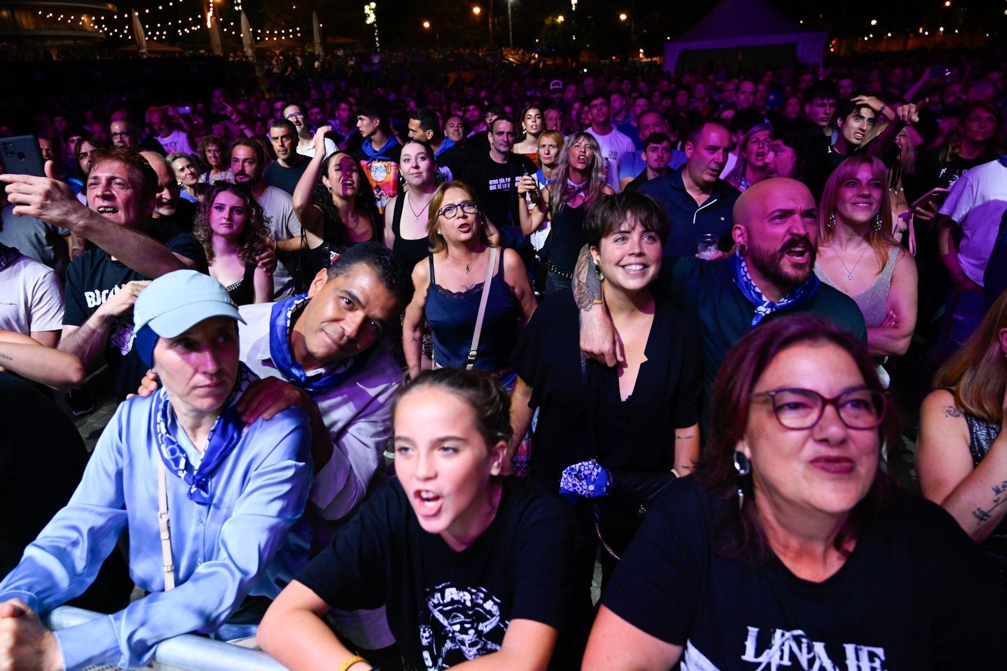 En imágenes: concierto de Linaje en Aste Nagusia
