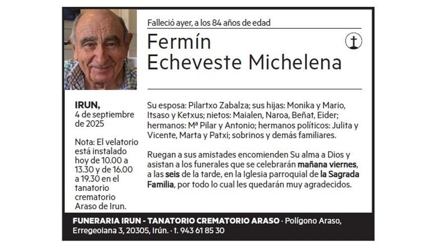 FERMIN ECHEVESTE MICHELENA