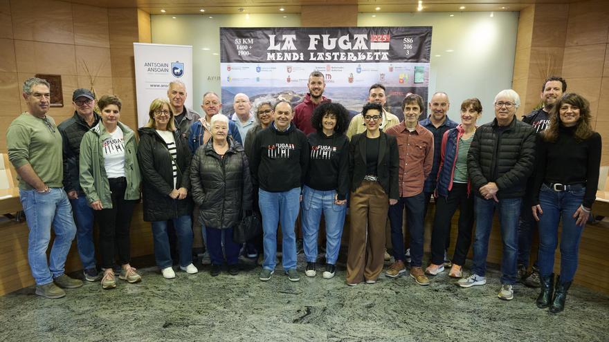 Presentación de la Semana de la Memoria, con la carrera 'La Fuga'