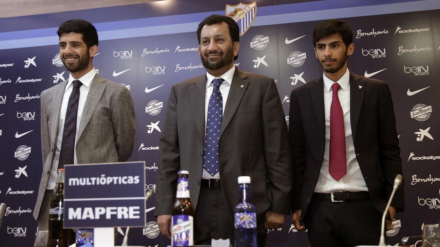 Orden de busca y captura y prisión para el jeque dueño del Málaga CF y sus hijos