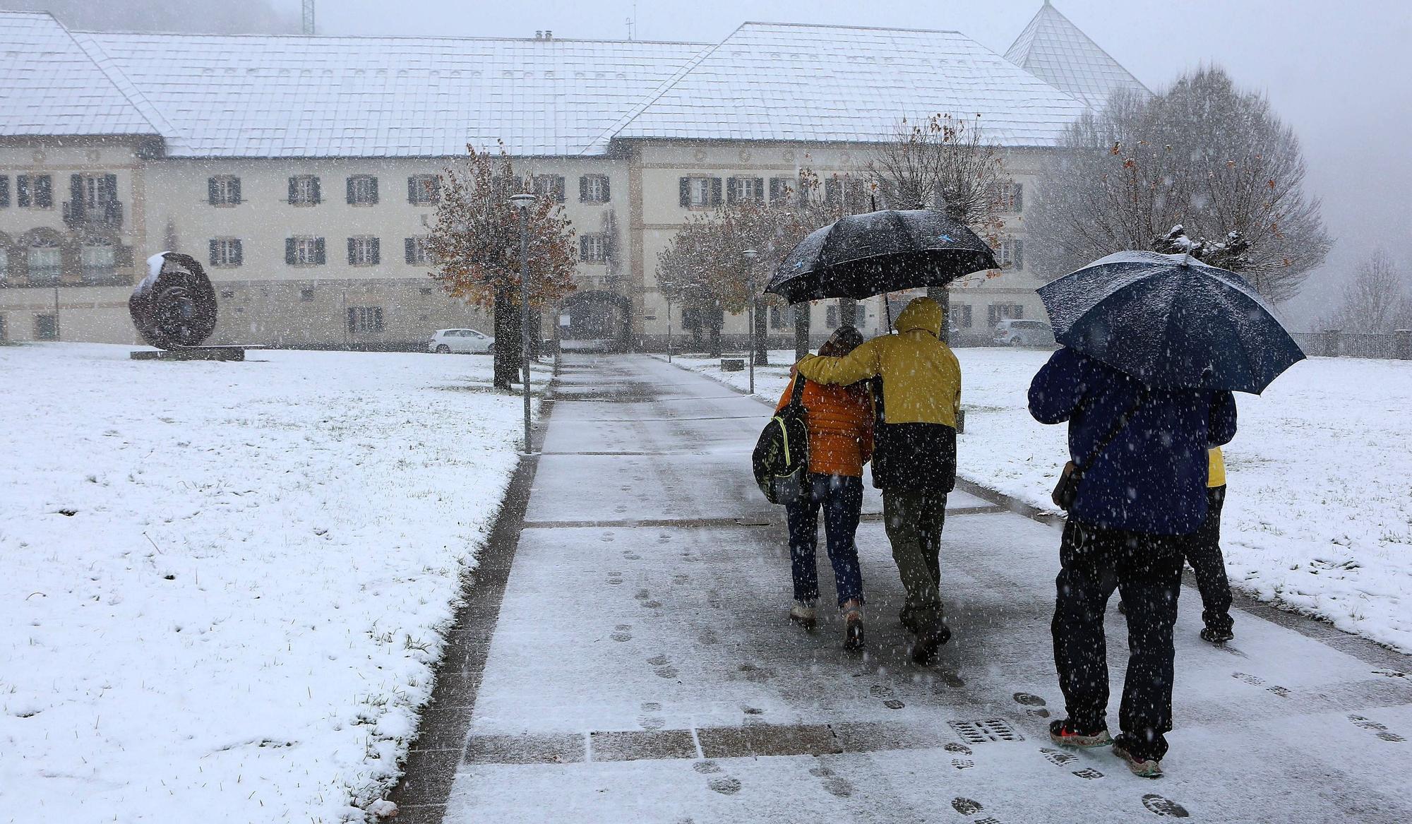 Fotos de la nieve en Navarra (20 de noviembre de 2025)