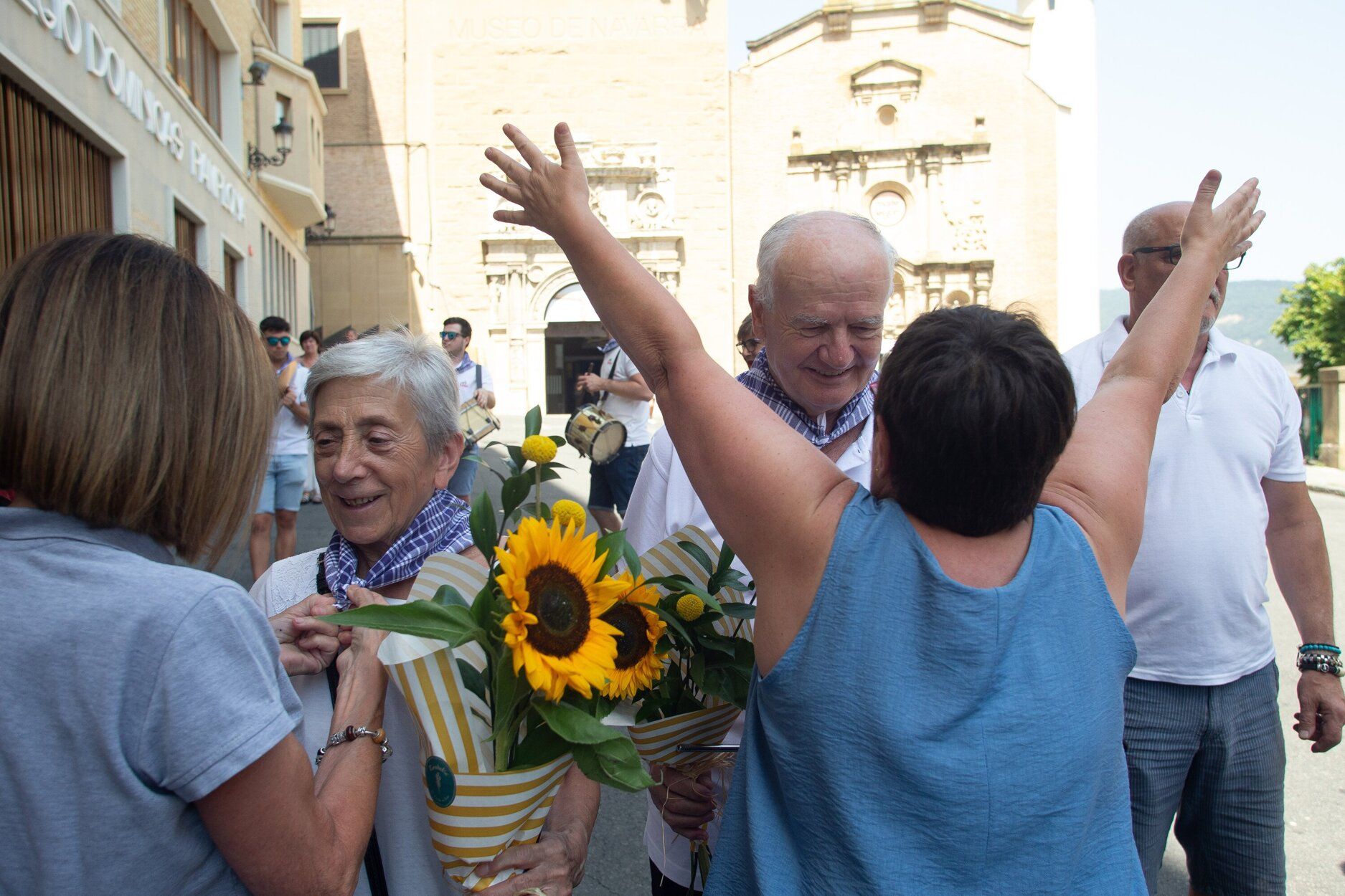Fotos de chupinazo de Santo Domingo