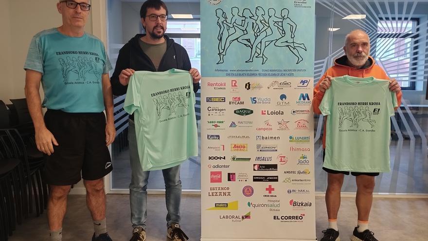 Erandio calienta para su herri krosa del domingo