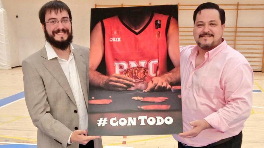 presentación de la campaña de abonados de Basket Navarra Club