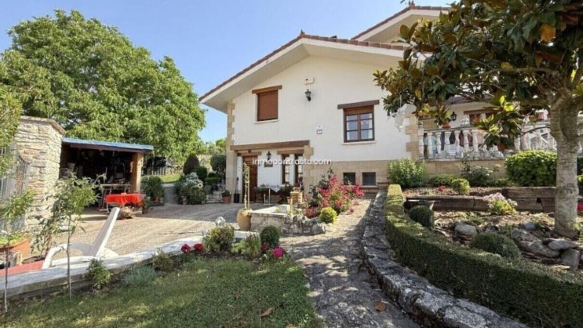 Vista del chalet cerca de Vitoria de Luxury Estate