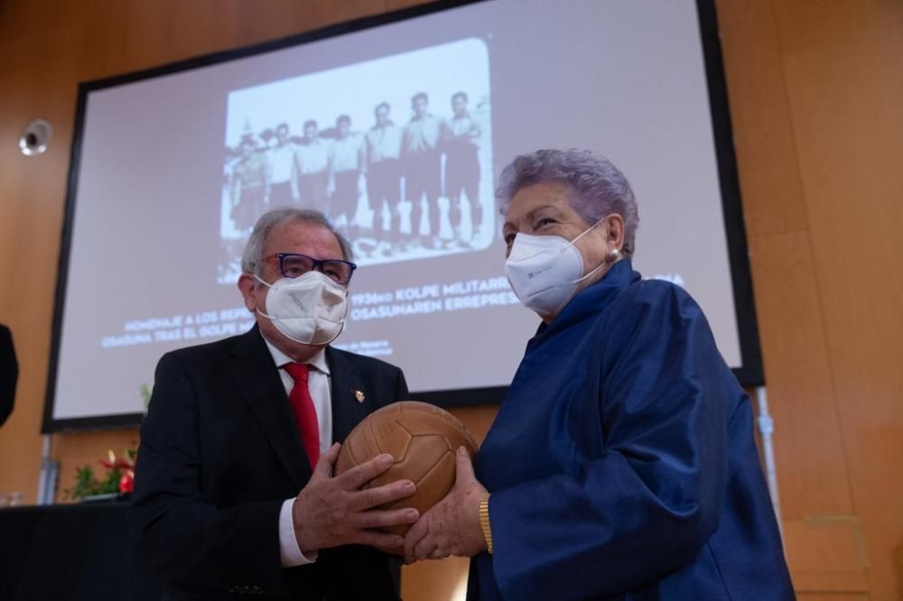 Homenaje a los represaliados de Osasuna