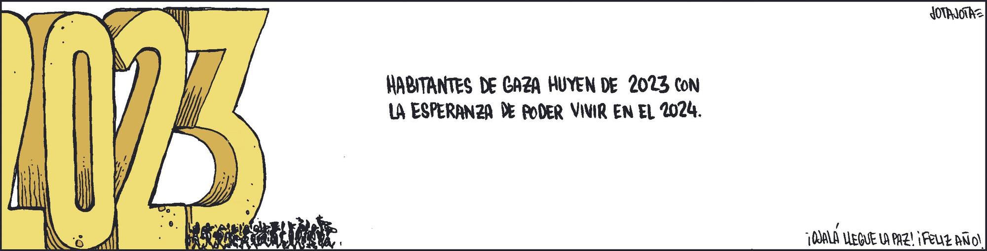 La tira de Jota Jota (31/12/2023)