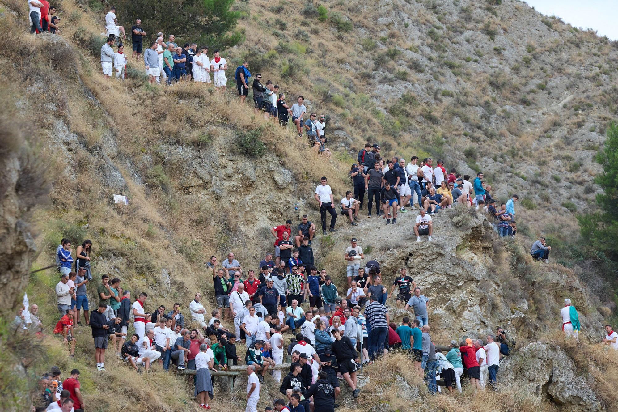 Fotos del tercer encierro del Pilón de Falces 2025