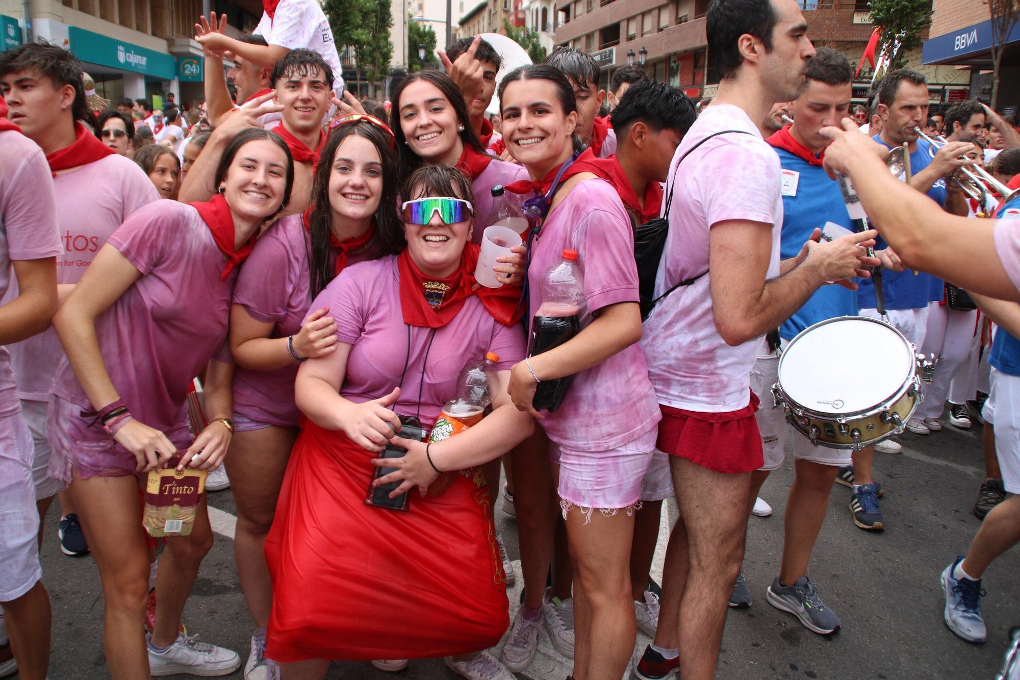 Fotos del cohete de las fiestas de Tudela 2025