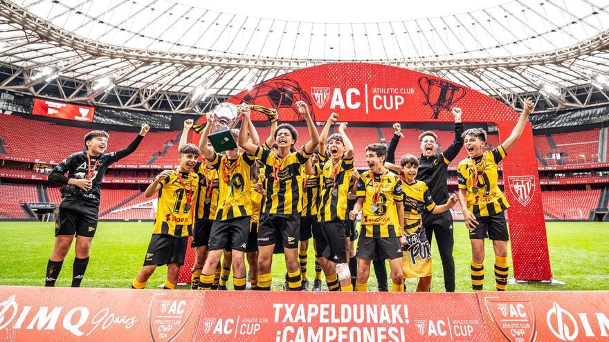 Casi 2.000 niños vizcainos competirán en San Mamés