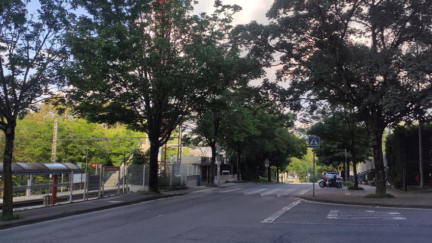 Basauri reduce la tala de arbolado previsto en la reurbanización de Eleuterio Villaverde