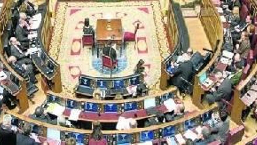El Pleno del Congreso durante una de sus sesiones.