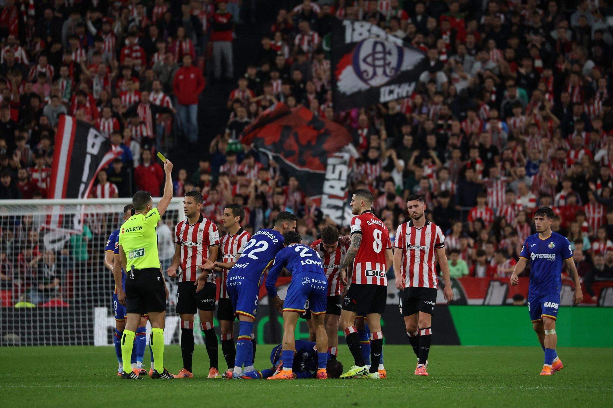 El Athletic-Getafe, en imágenes