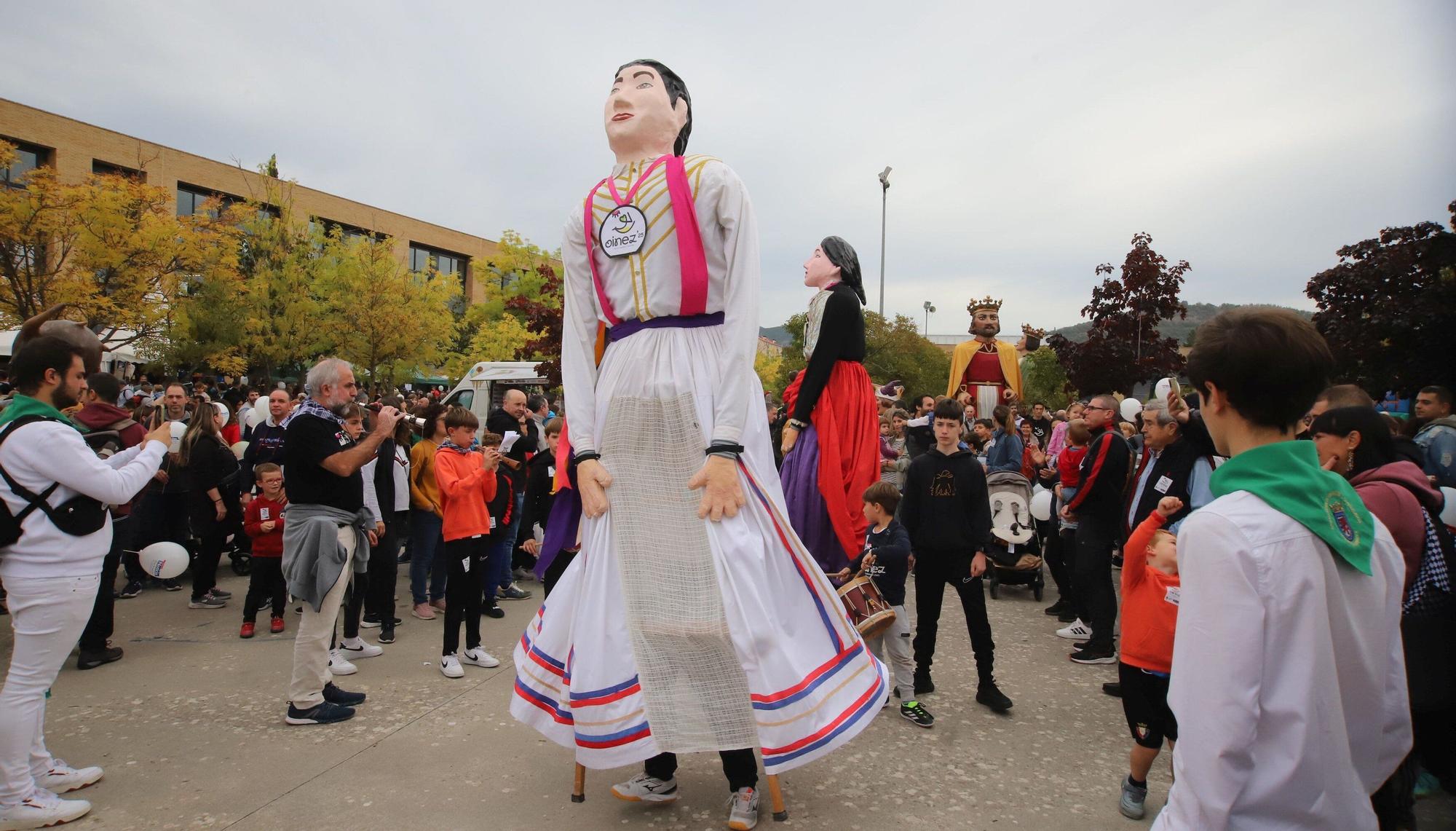 Fotos: Nafarroa Oinez 2025 en la ikastola Paz de Ziganda de Villava - Atarrabia