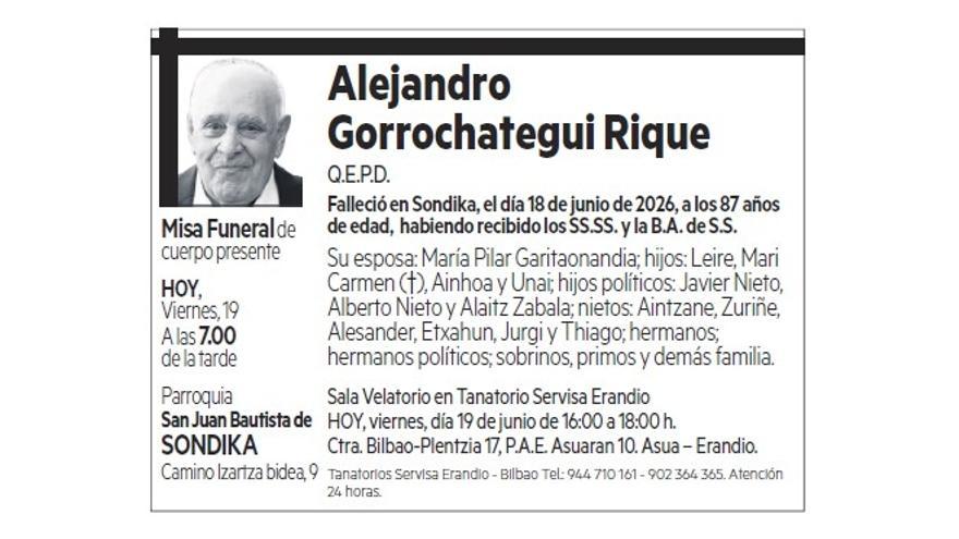 Alejandro Gorrochategui Rique