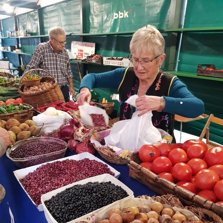 Las alubias protagonistas en la feria especial de noviembre.