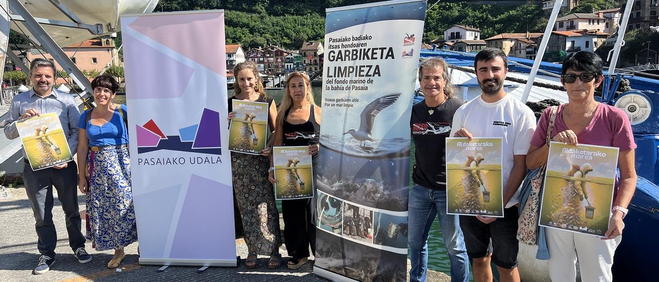 Pasaia se volcará los próximos tres meses en el cuidado del mar y el medio ambiente