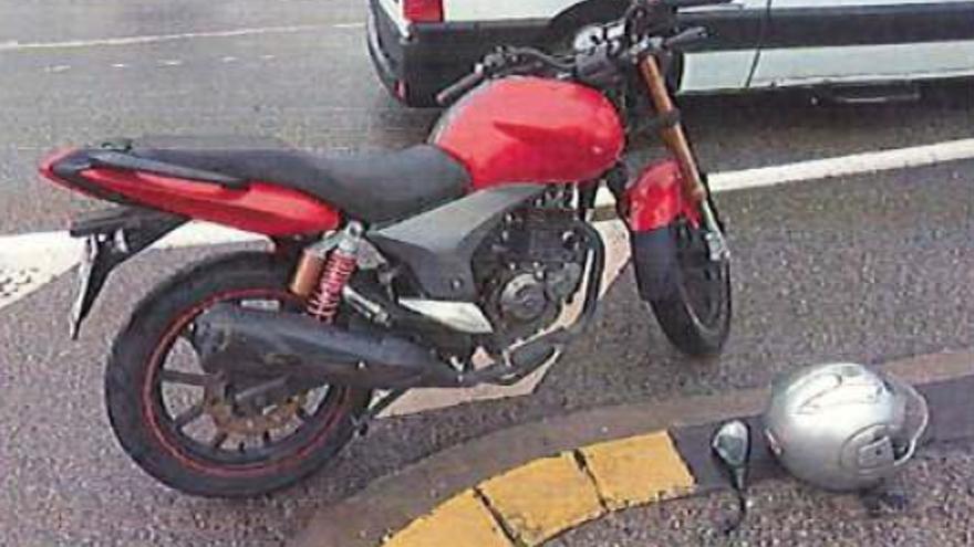 Piden hasta 2,5 años de cárcel para un conductor por chocar con un motorista en Pamplona