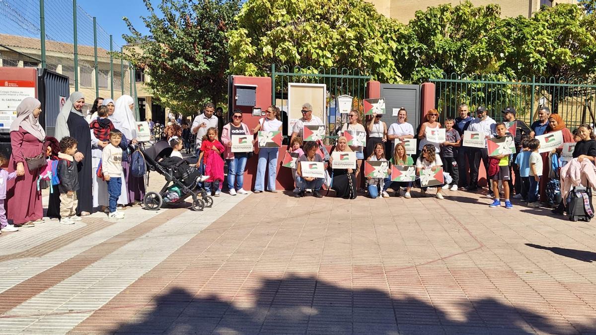 Protestas contra el genocidio en Gaza en centros navarros.