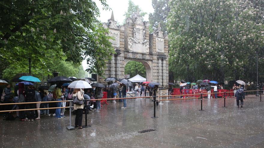 Alerta naranja por lluvias y tormentas para este sábado en Navarra