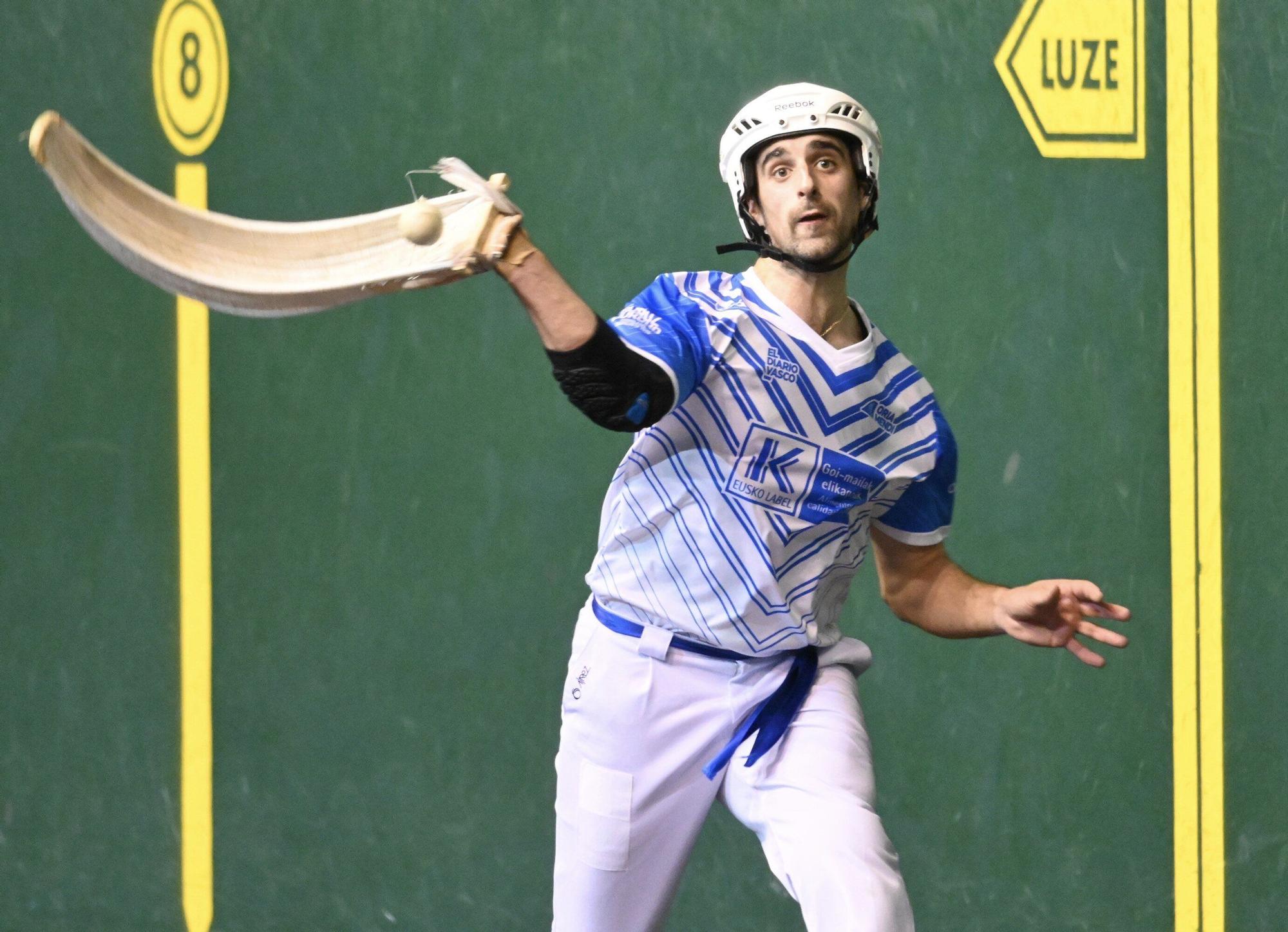 Aritz Juanenea supera a Endika Barrenetxea por 27-30 en la final del Individual Eusko Label de remonte.