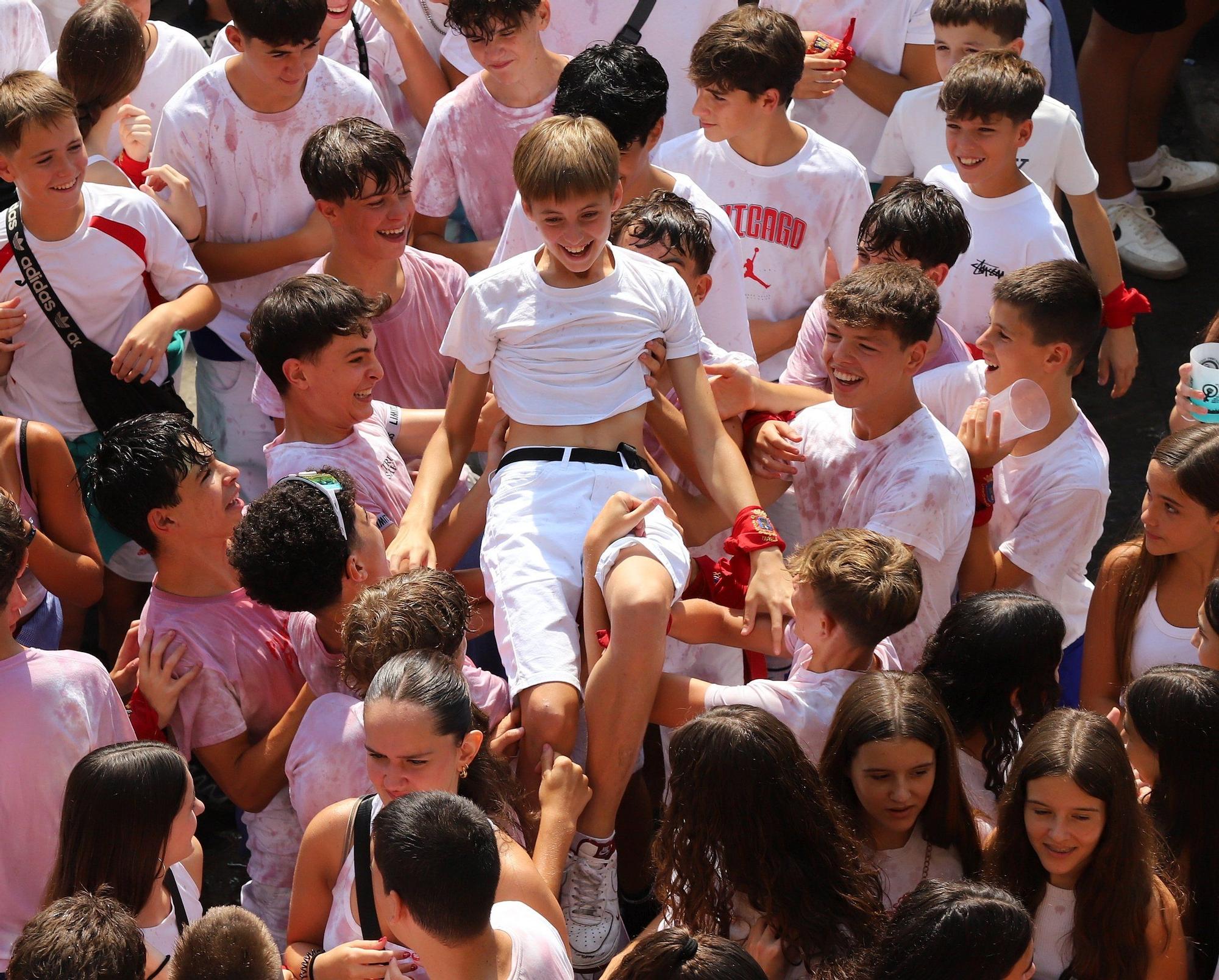 Fotos del chupinazo de Tafalla