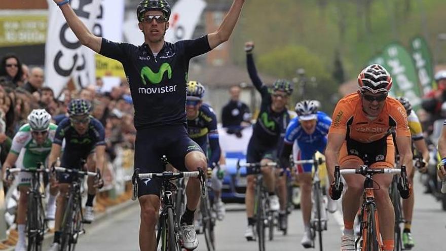 Un movistar herido, al asalto de  la Klasika Primavera