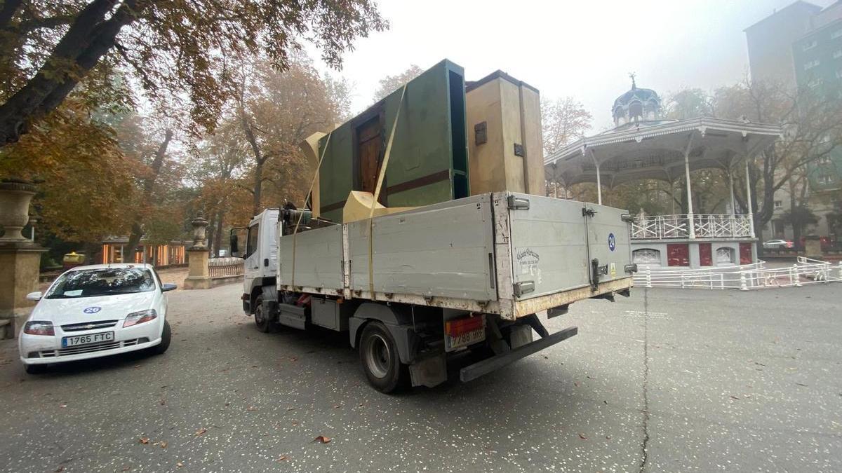 La Florida comienza su transformación en Belén navideño