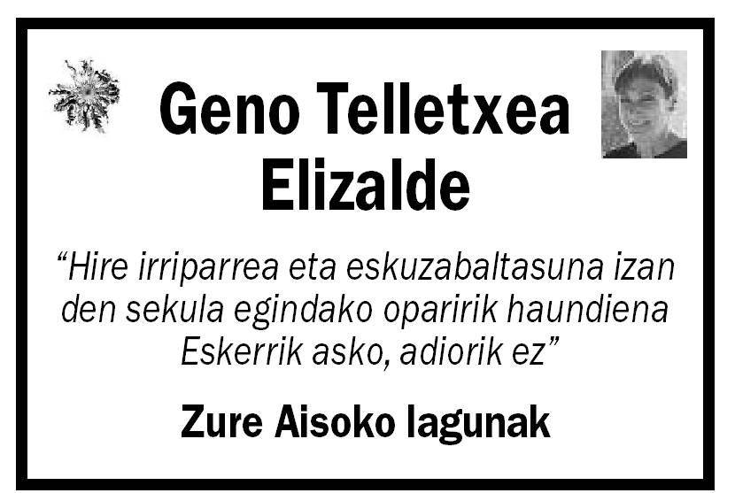 Geno Telletxea Elizalde